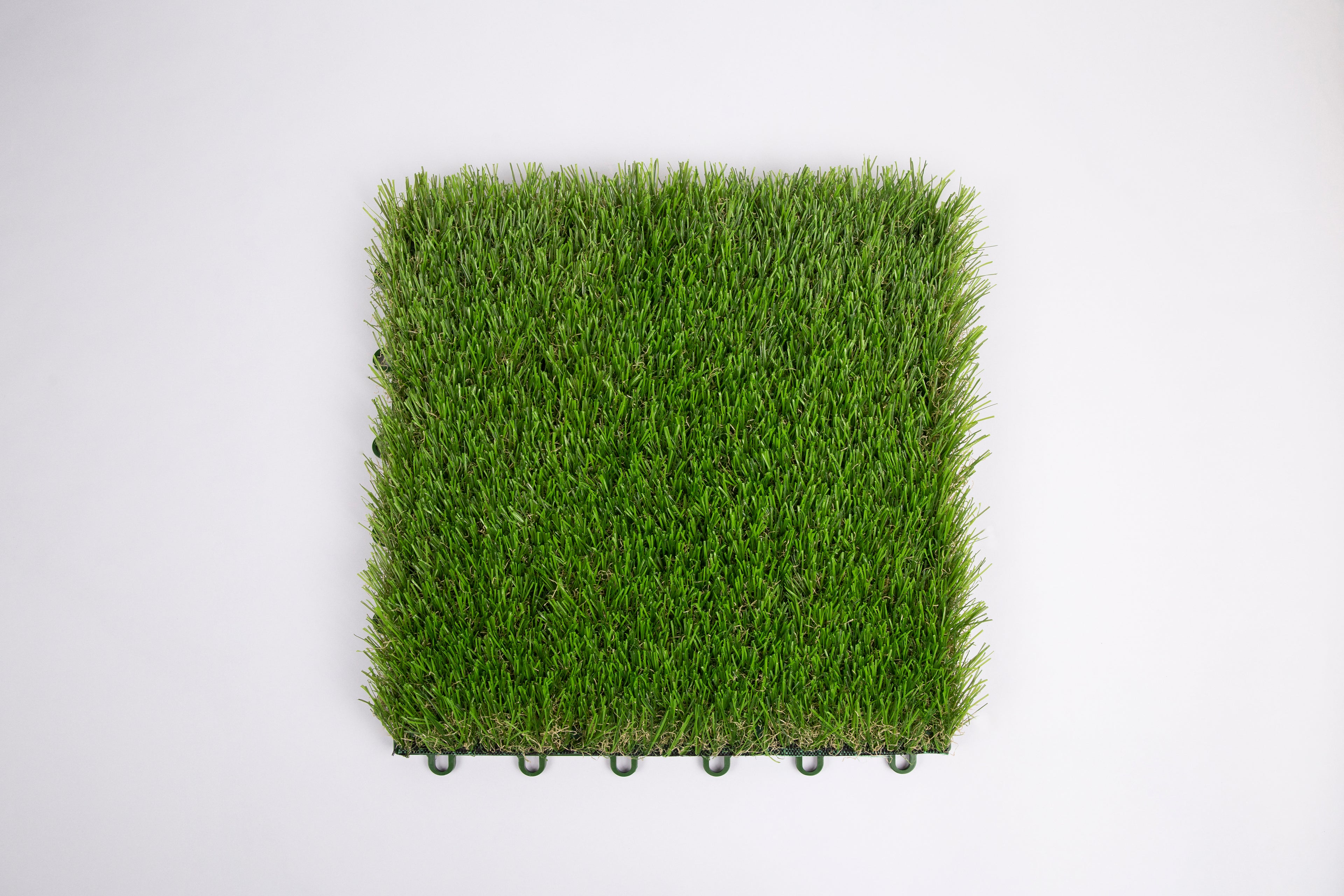 Artificial Grass Turf Panel/Interlocking Grass Flooring/Lawn Floor Self-draining Mat