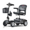 4 Wheel Outdoor Electric Mobility Scooter / Folding and Compact Electric Powered Wheelchair Device
