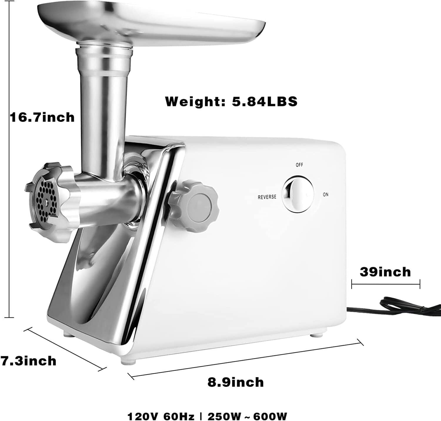 Electric Meat Grinder, Heavy Duty Meat Mincer, Food Grinder with