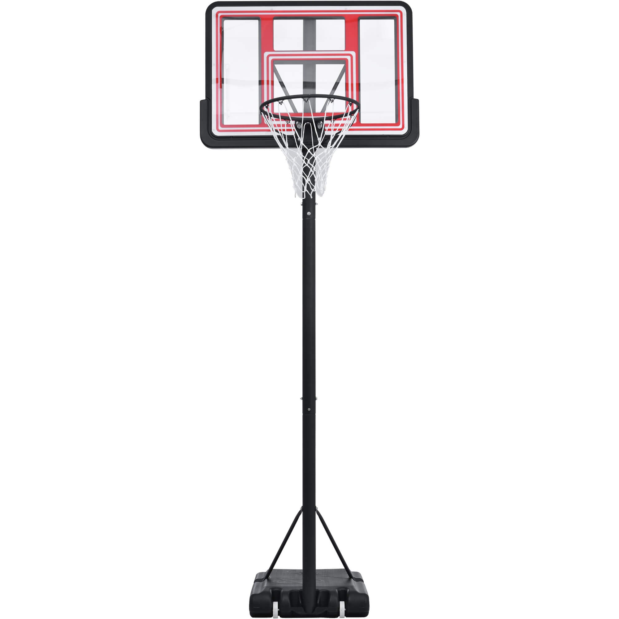 Portable Basketball Hoop Height Adjustment for Teens Adults LED Basketball Hoop Lights