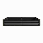 Arttoreal Outdoor Metal Raised Garden Bed/ Large Vegetable Planter Box for Plants, Vegetables, Herbs Flowers and Succulents