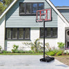 Portable Basketball Hoop Height Adjustment for Teens Adults LED Basketball Hoop Lights