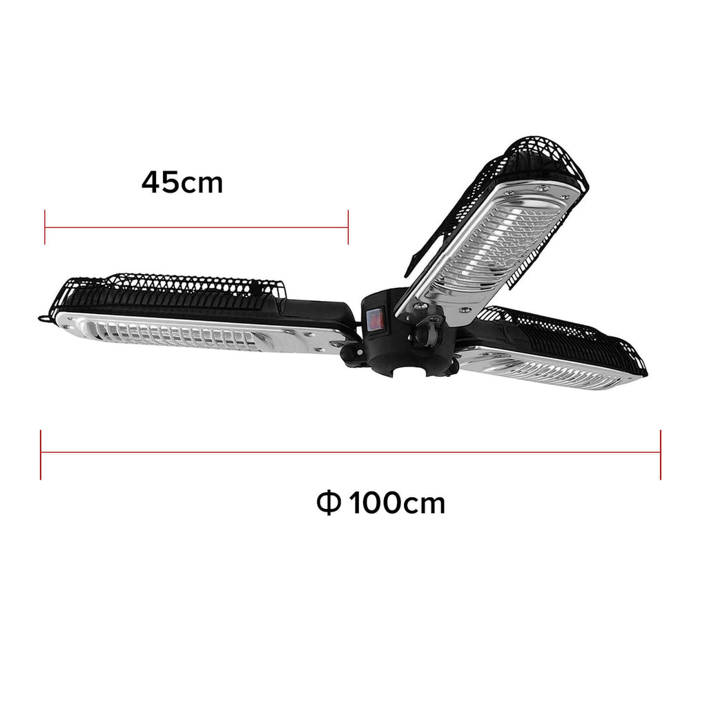 Arttoreal Umbrella Heater / Foldable Outdoor High-Efficiency Electro-Infrared Space Heater