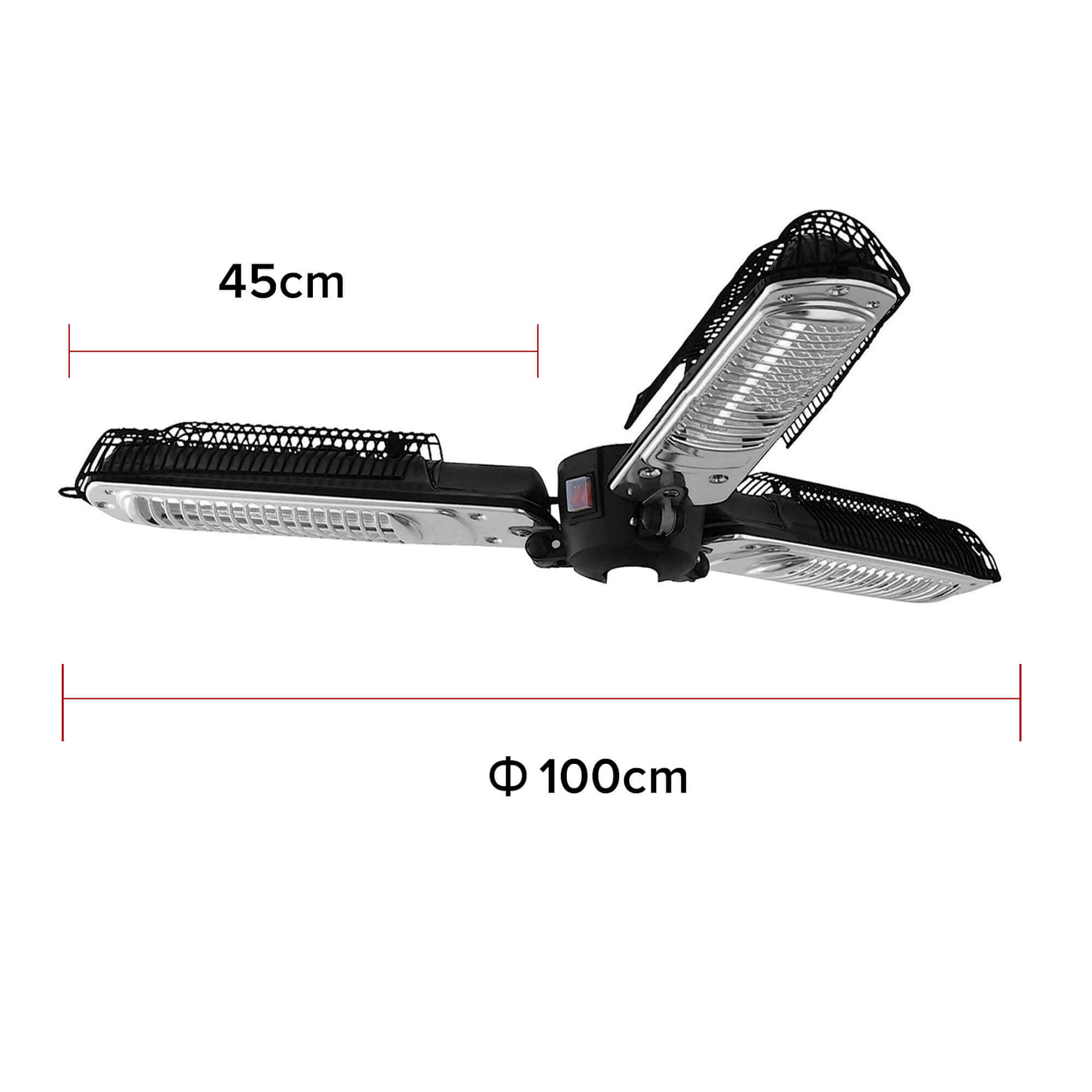 Arttoreal Umbrella Heater / Foldable Outdoor High-Efficiency Electro-Infrared Space Heater