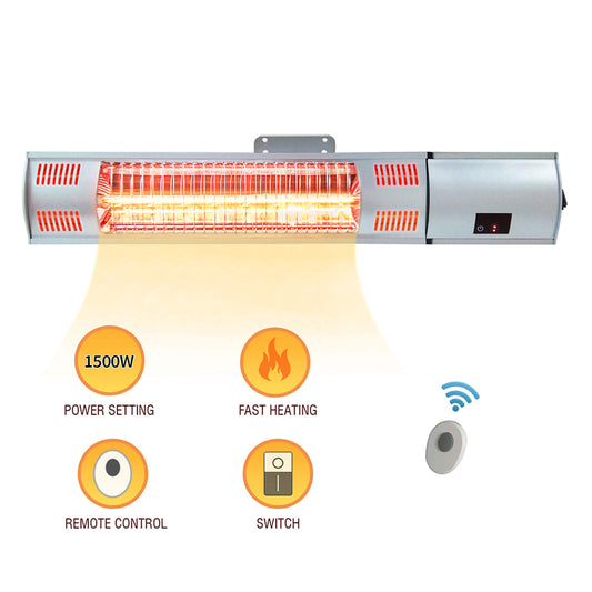 Wall Mounted Infrared Electic Patio Heater / Home Space Heater / Infrared Radiant Heater