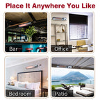 Arttoreal Wall Mounted Infrared Electic Patio Heater / Home Space Heater / Infrared Radiant Heater