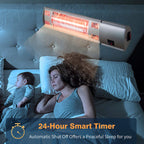 Arttoreal Wall Mounted Infrared Electic Patio Heater / Home Space Heater / Infrared Radiant Heater