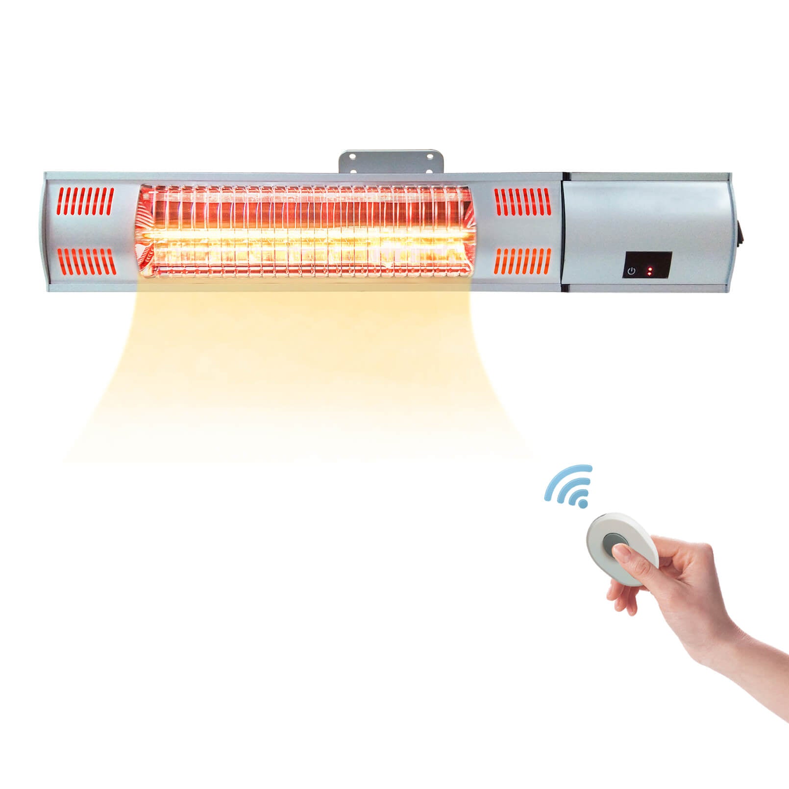 Wall Mounted Infrared Electic Patio Heater / Home Space Heater / Infrared Radiant Heater(US pre-sale, Shipping at the end of September)