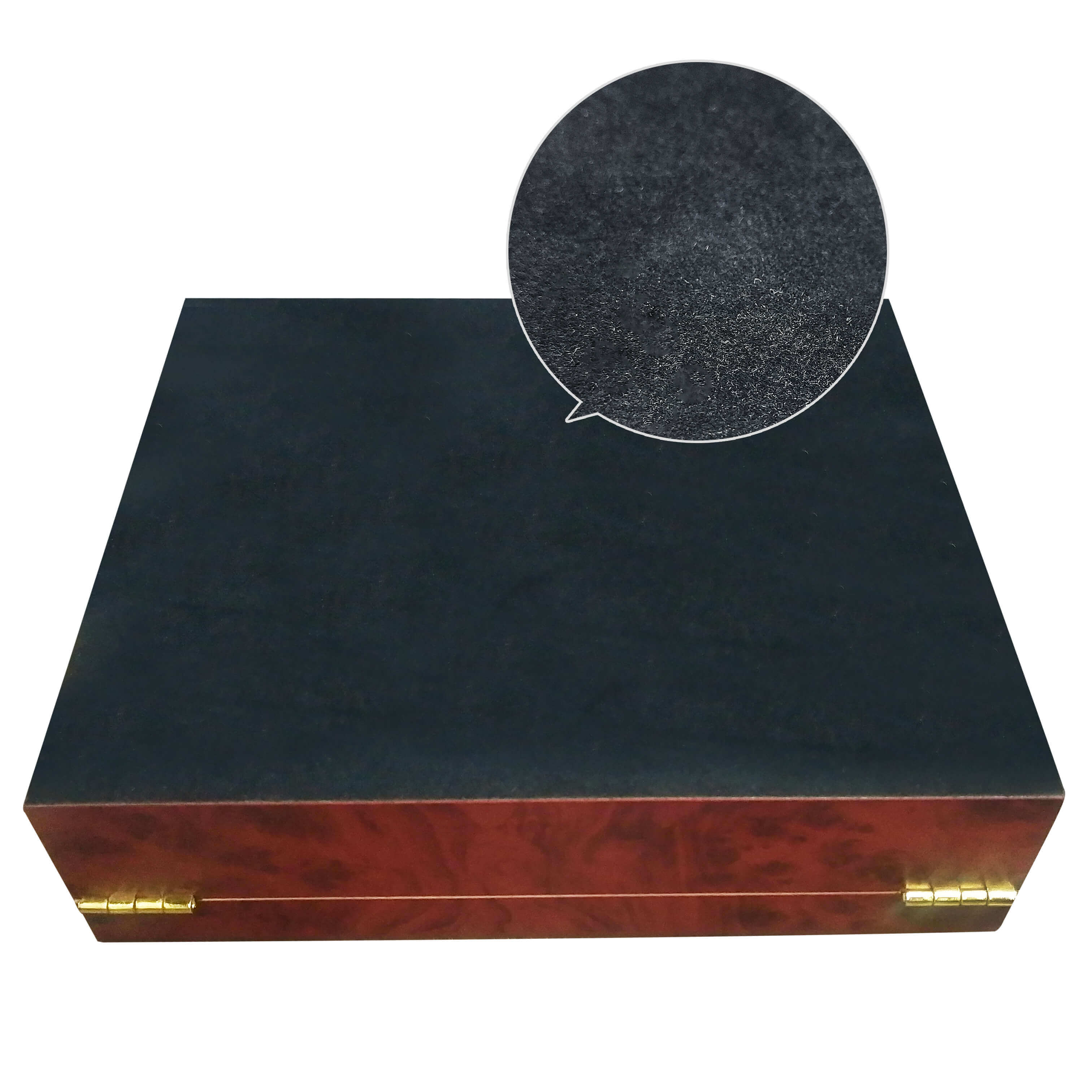 Cedar Wood Cigar Storage Box with Humidifier/ Tempered Glass Top Humidor Case (20-30 Cigars)