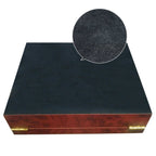 Cedar Wood Cigar Storage Box with Humidifier/ Tempered Glass Top Humidor Case (20-30 Cigars)