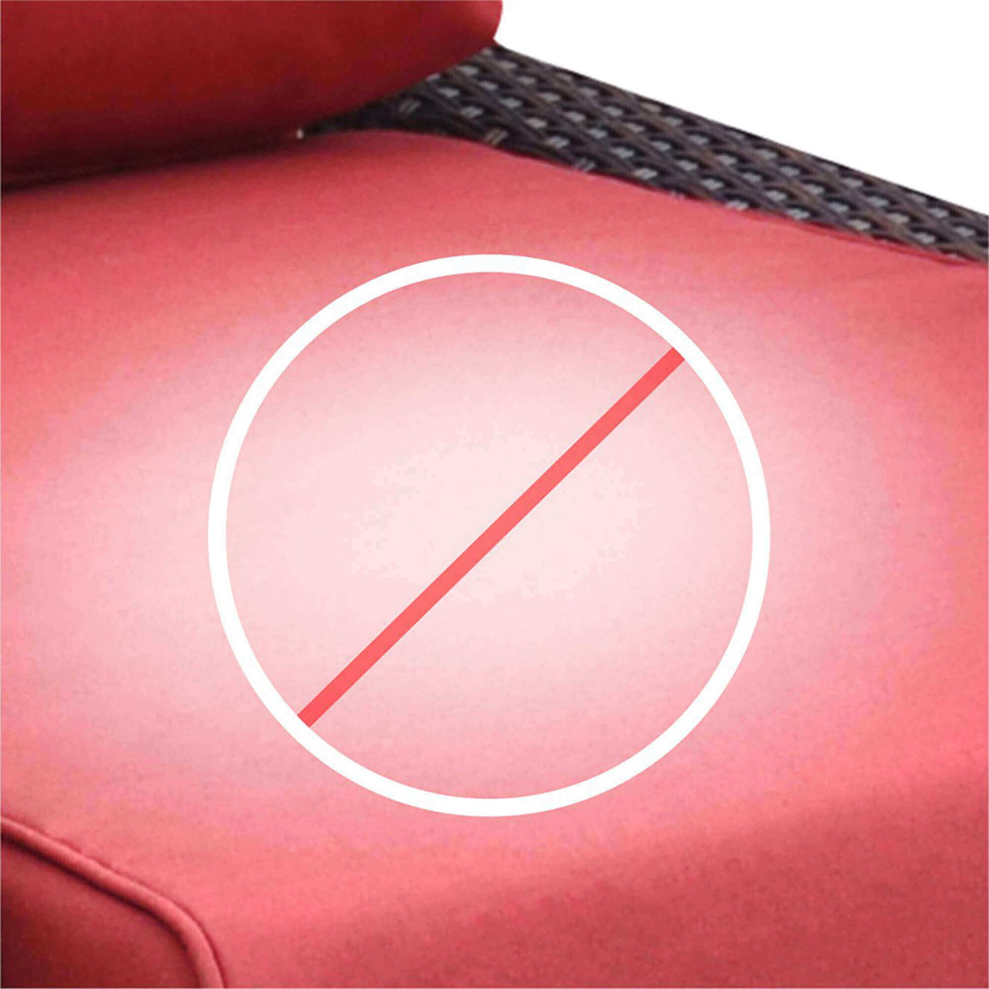 ATR Recliner Cushion Cover / Patio Wicker Recliner Cushion Cover (Cushion not included)