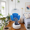 Hanging Egg Chair / Hammock Swing Chair with Hanging Kit / Egg-Shaped Hammock Swing Chair Single Seat