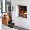 Wrought Iron Fireplace Tool Set / Fireplace Tool Set / Fire pit Tool Kit Sets(6 Pcs)