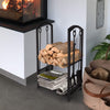 Firewood Log Rack / Fireplace Tool Sets / Firewood Storage Holder/ Fireplace Wood Carrier