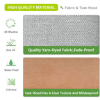 Arttoreal 3Pieces Aluminum Patio Furniture Set, Outdoor Patio Lounge Chair with Ottomans, Coffee Table