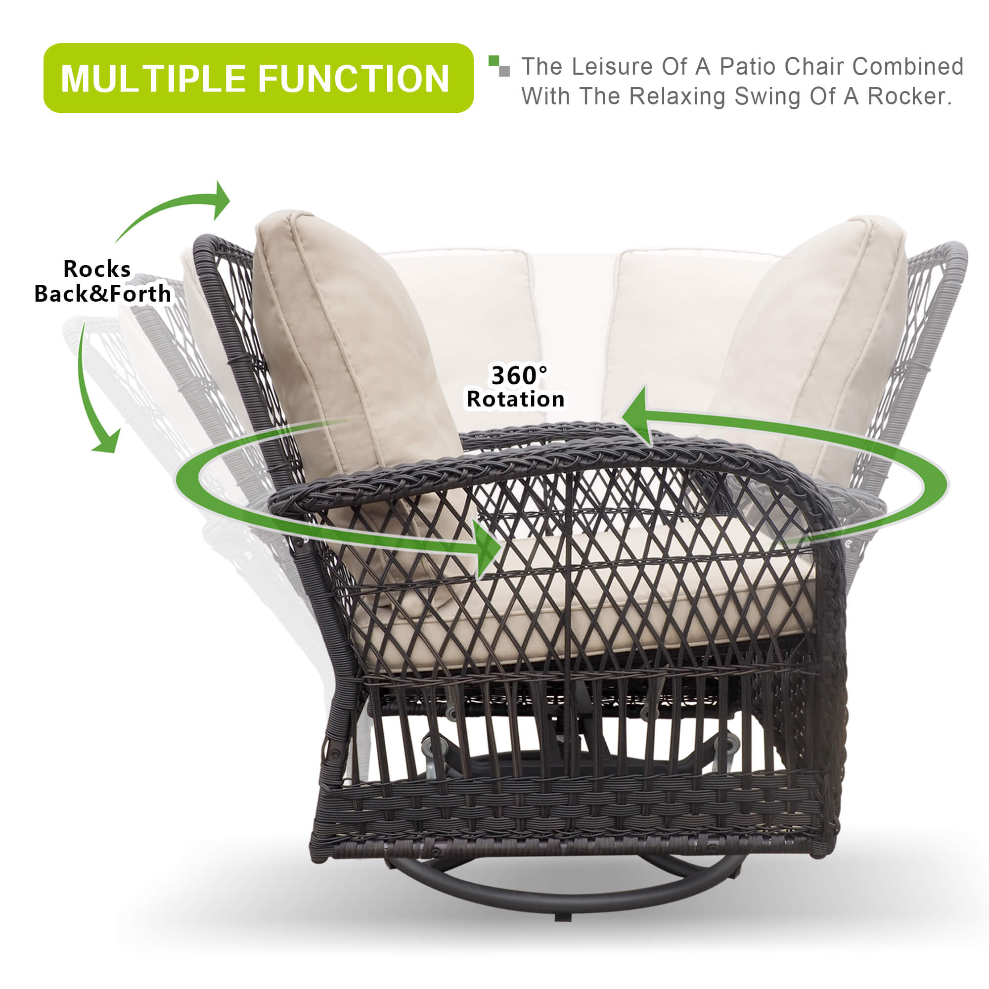 patio chair that rocks